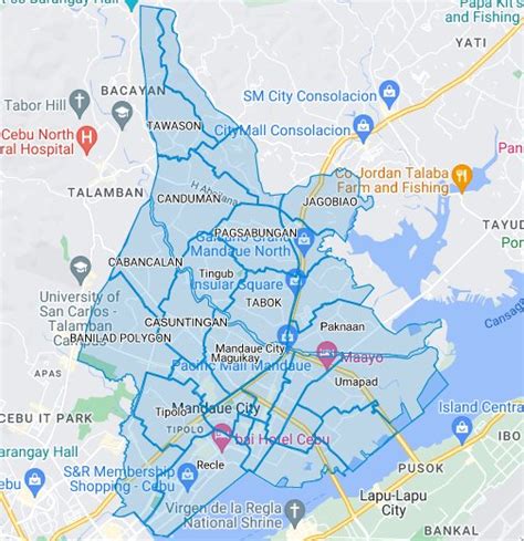 27 barangays in mandaue city